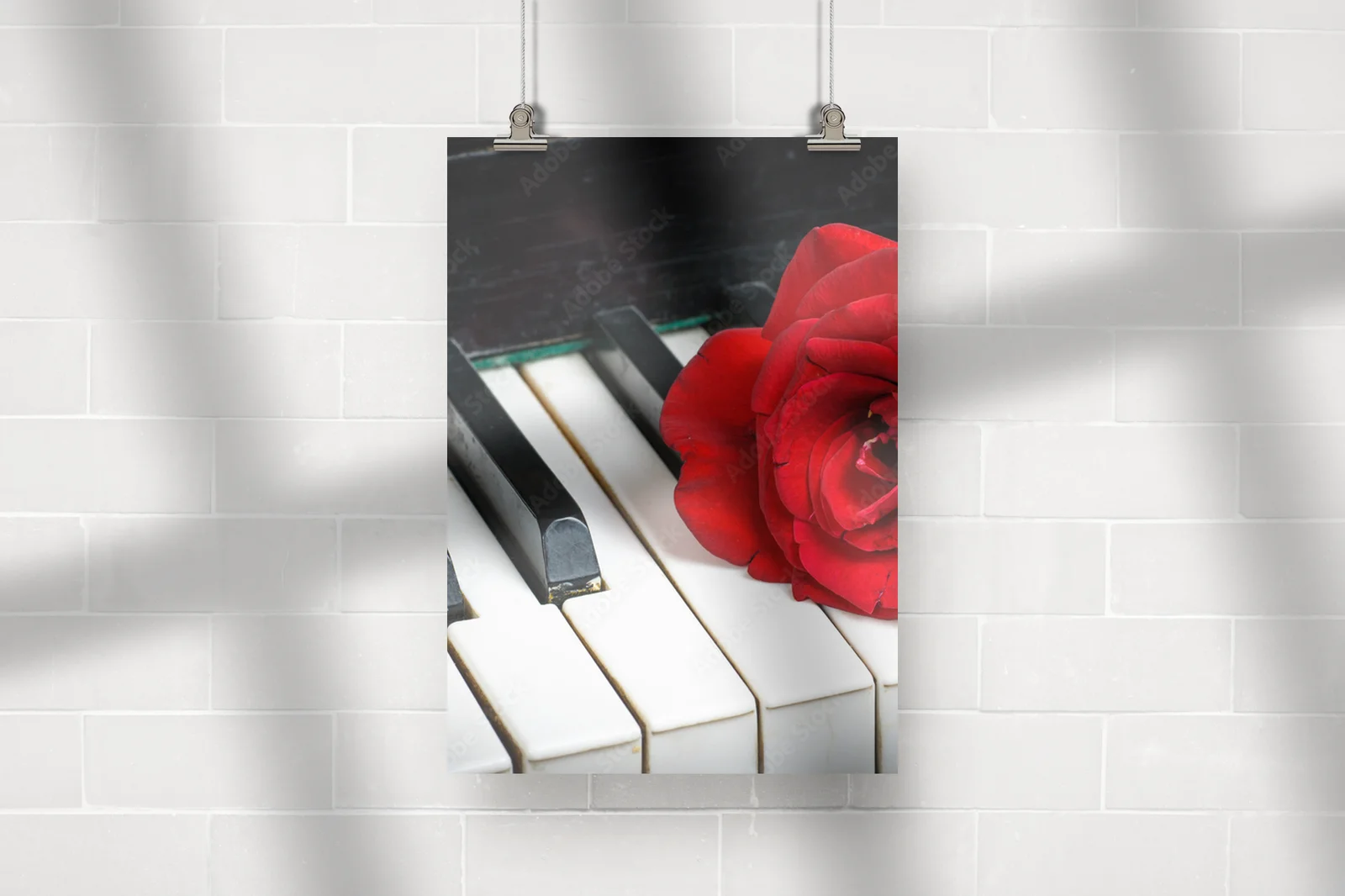 Muzyczna elegancja: róż w harmonijnej tonacji