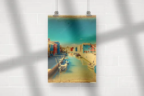 Magiczne Kolory Burano w Weneckim Krajobrazie