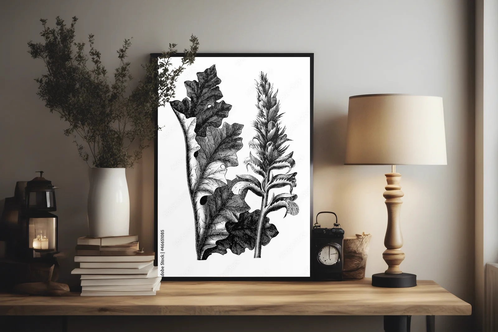 Acanthus - kwiatowe emocje w bieli i czerni