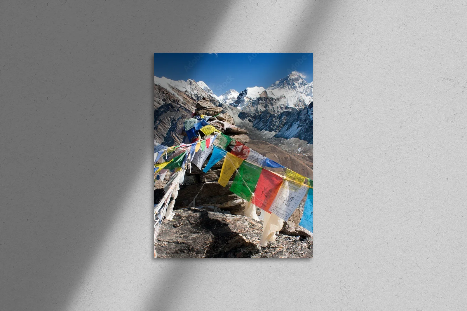 Niebiańska panorama Everestu z Gokyo Ri