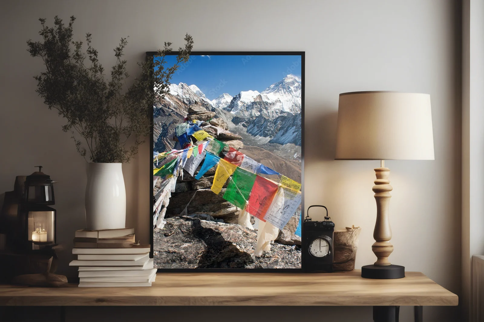 Niebiańska panorama Everestu z Gokyo Ri