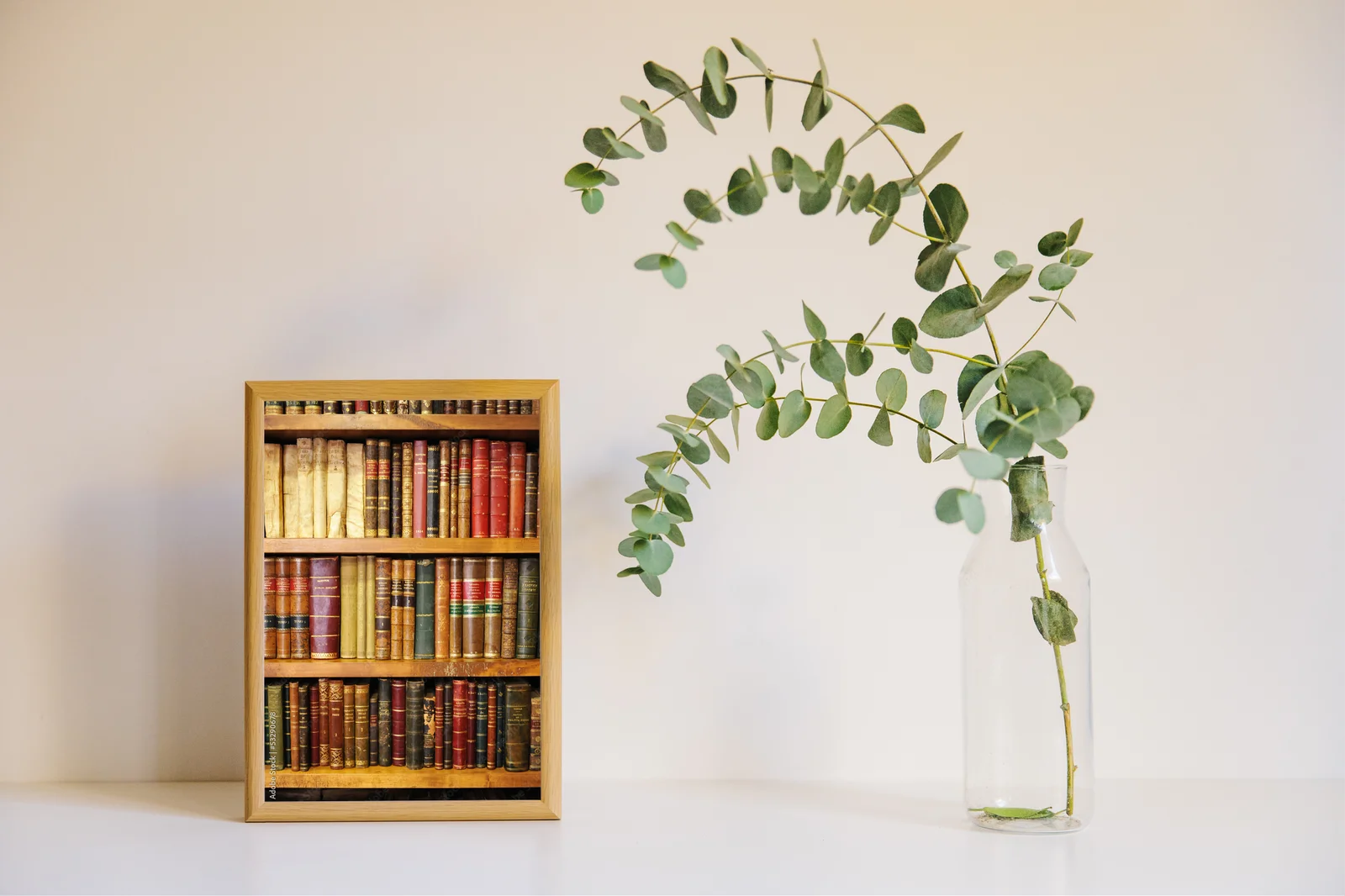 Nostalgiczna podróż w świat starej biblioteki