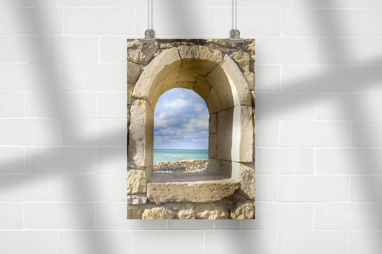 Tranquil Window - Błękitne Odcienie Natury