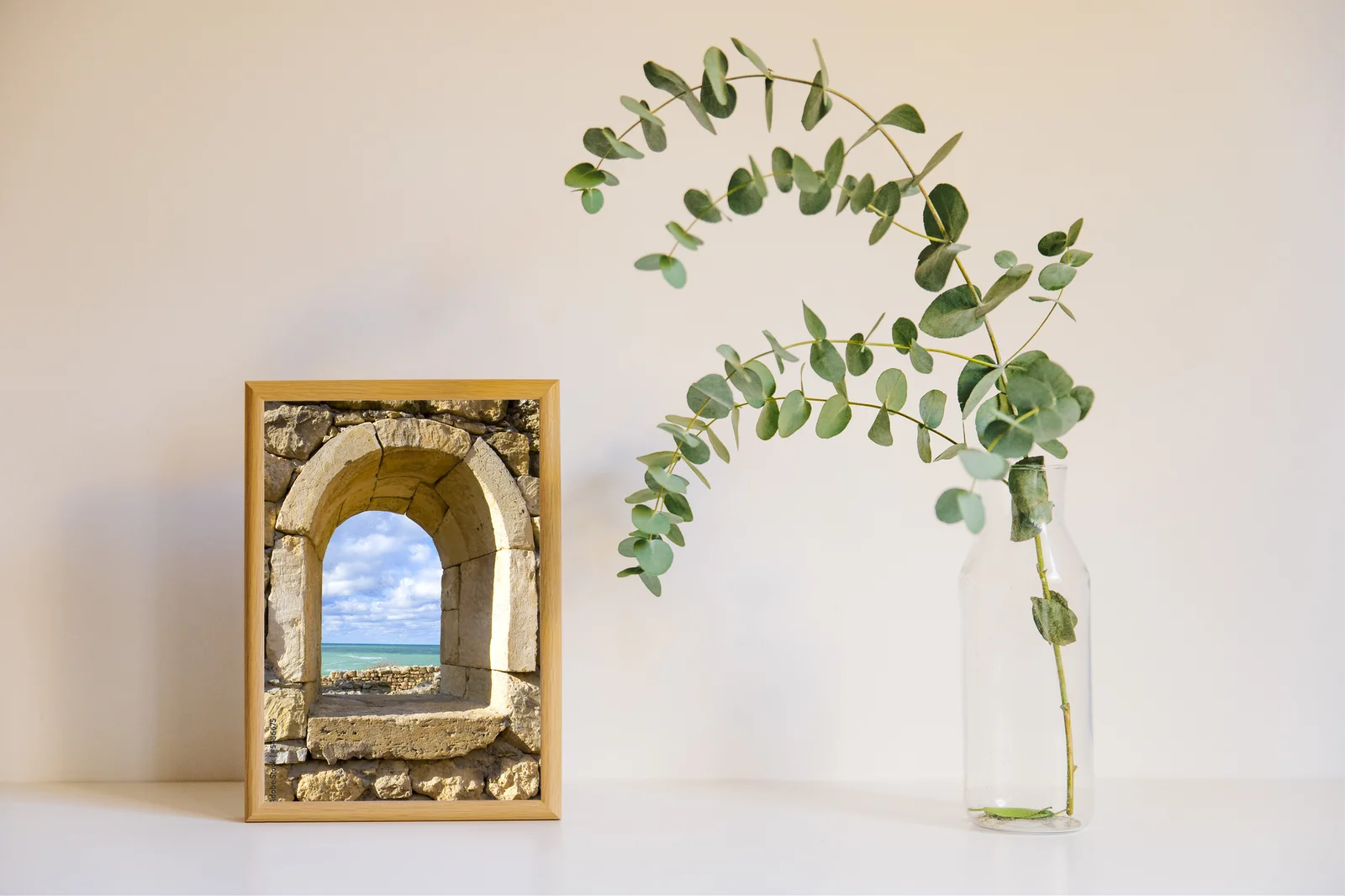 Tranquil Window - Błękitne Odcienie Natury