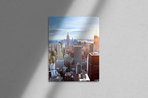 Manhattan o zachodzie słońca: Miejska Symfonia Colorów