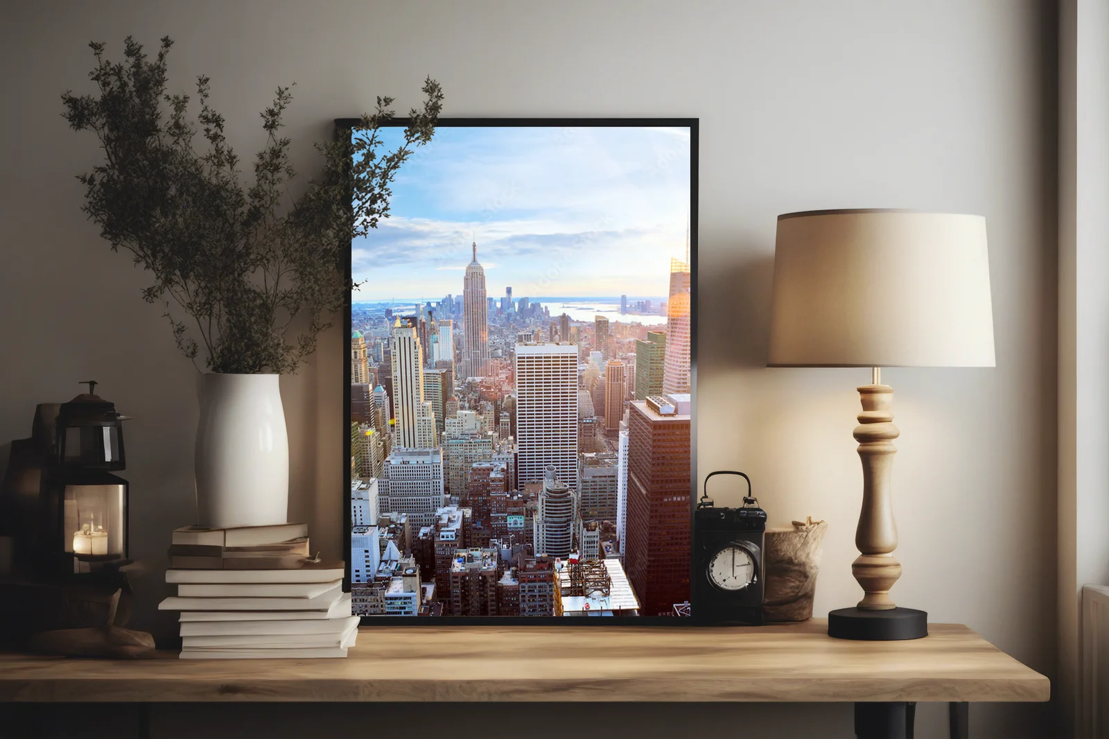 Manhattan o zachodzie słońca: Miejska Symfonia Colorów