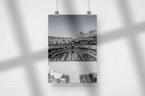 Misterne detale starożytnego Rzymu w monochromatycznej odsłonie