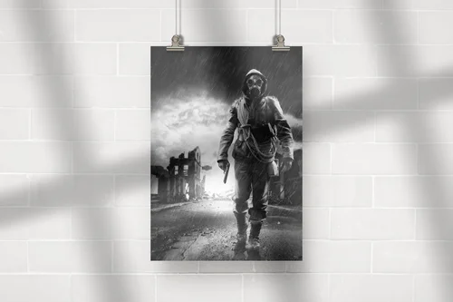 Mroczne opowieści samotnego bohatera w monochromatycznym świecie