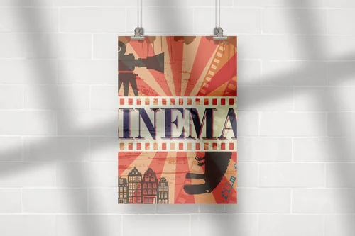 Retrowe kino: Elegancja w intensywnej czerwieni