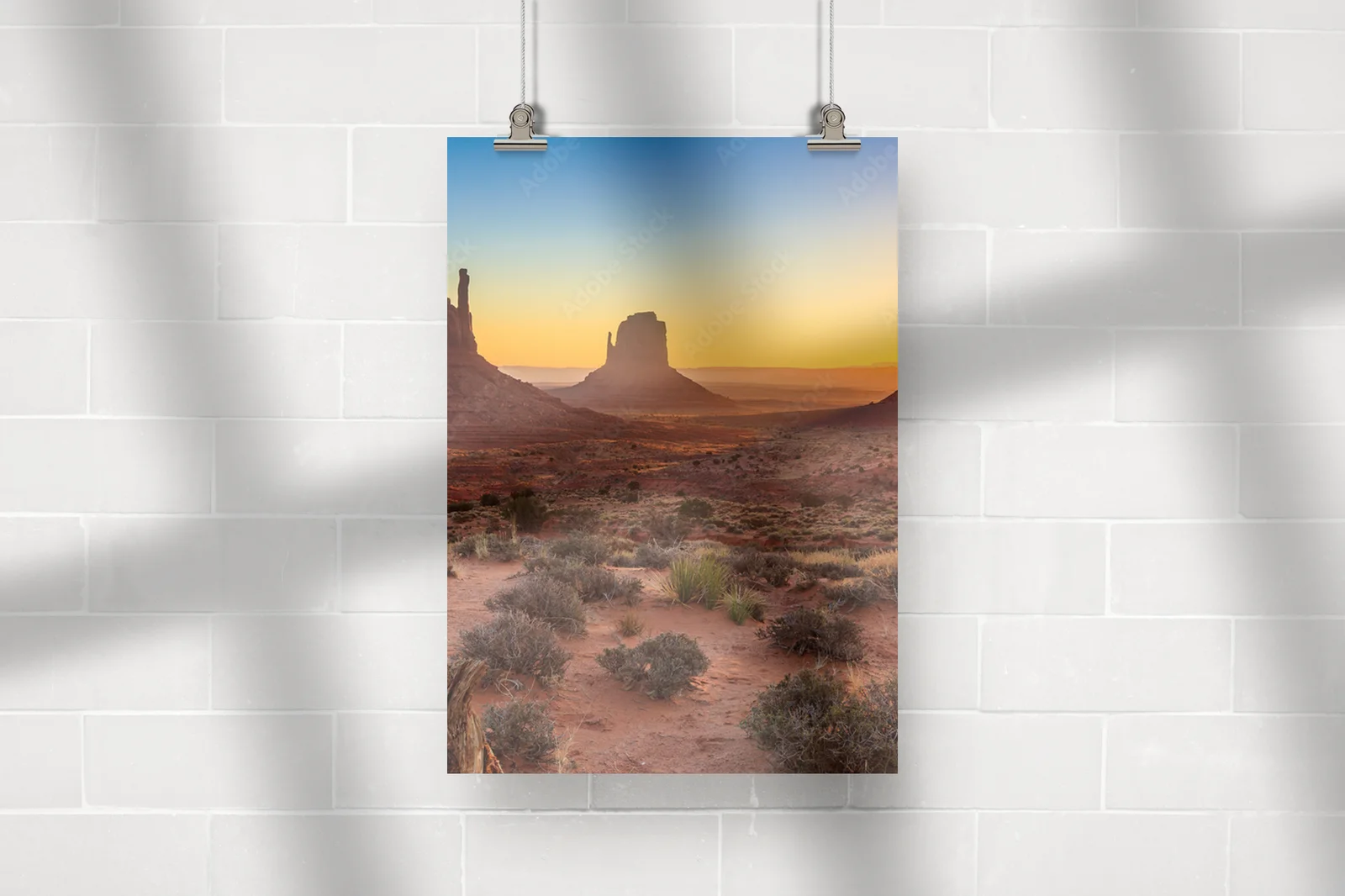 Magiczny zachód słońca w Monument Valley