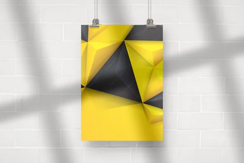 Nowoczesne geometrie w promiennych barwach