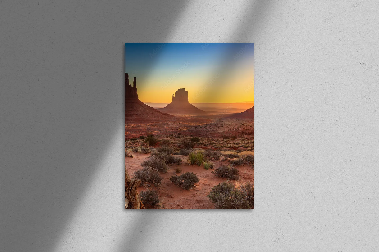 Magiczny zachód słońca w Monument Valley