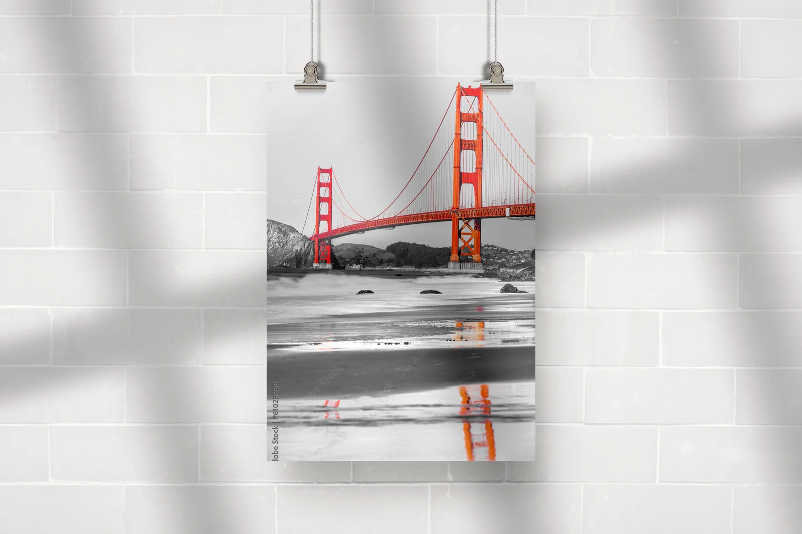 Magiczne bramy San Francisco w stonowanych barwach