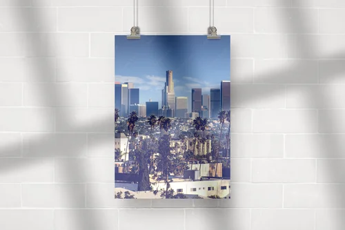 Los Angeles w blasku słonecznego poranka