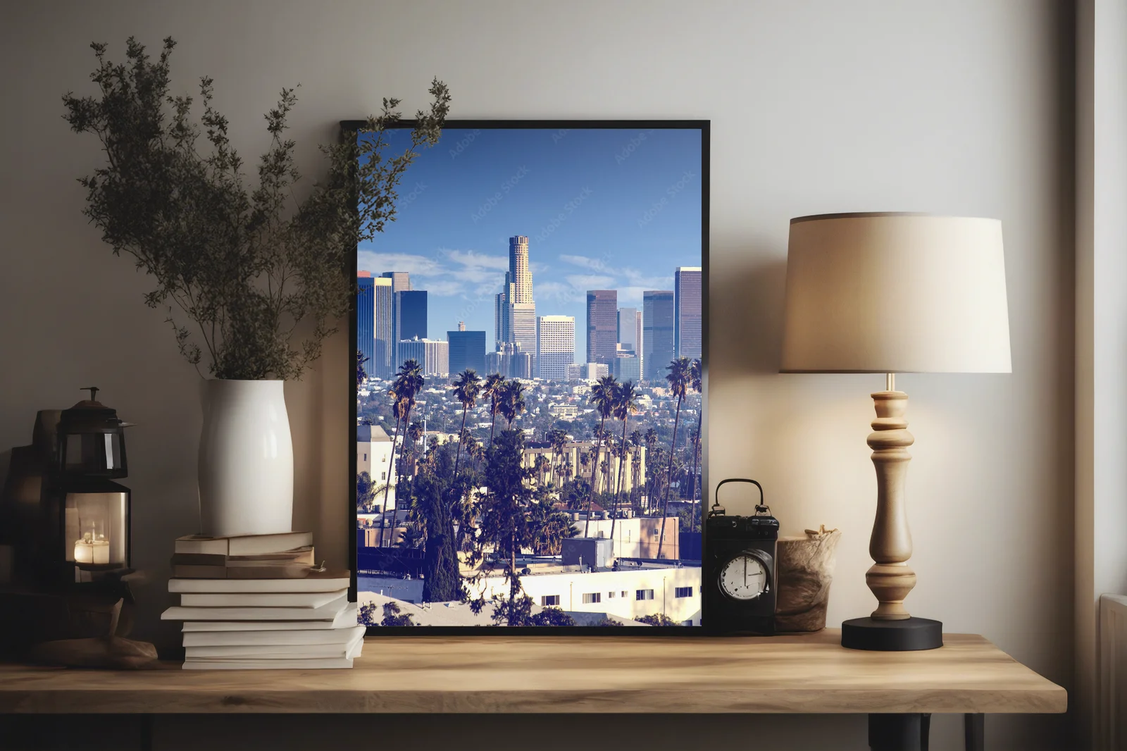 Los Angeles w blasku słonecznego poranka