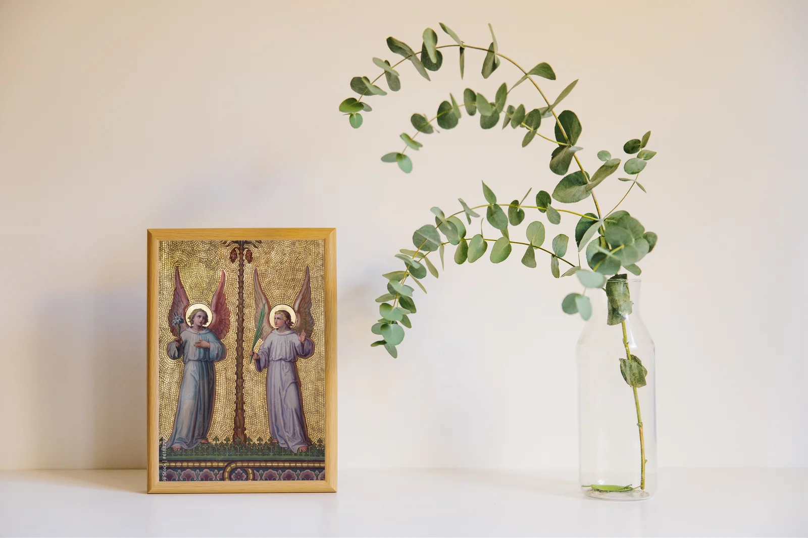 Fresco aniołów w kościele karmelitów