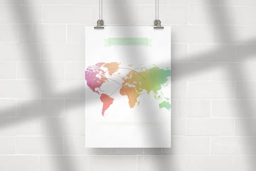 Geograficzna podróż w odcieniach delikatności