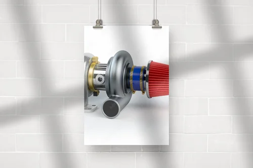 Mocna energia w bieli - turbocharger w akcji