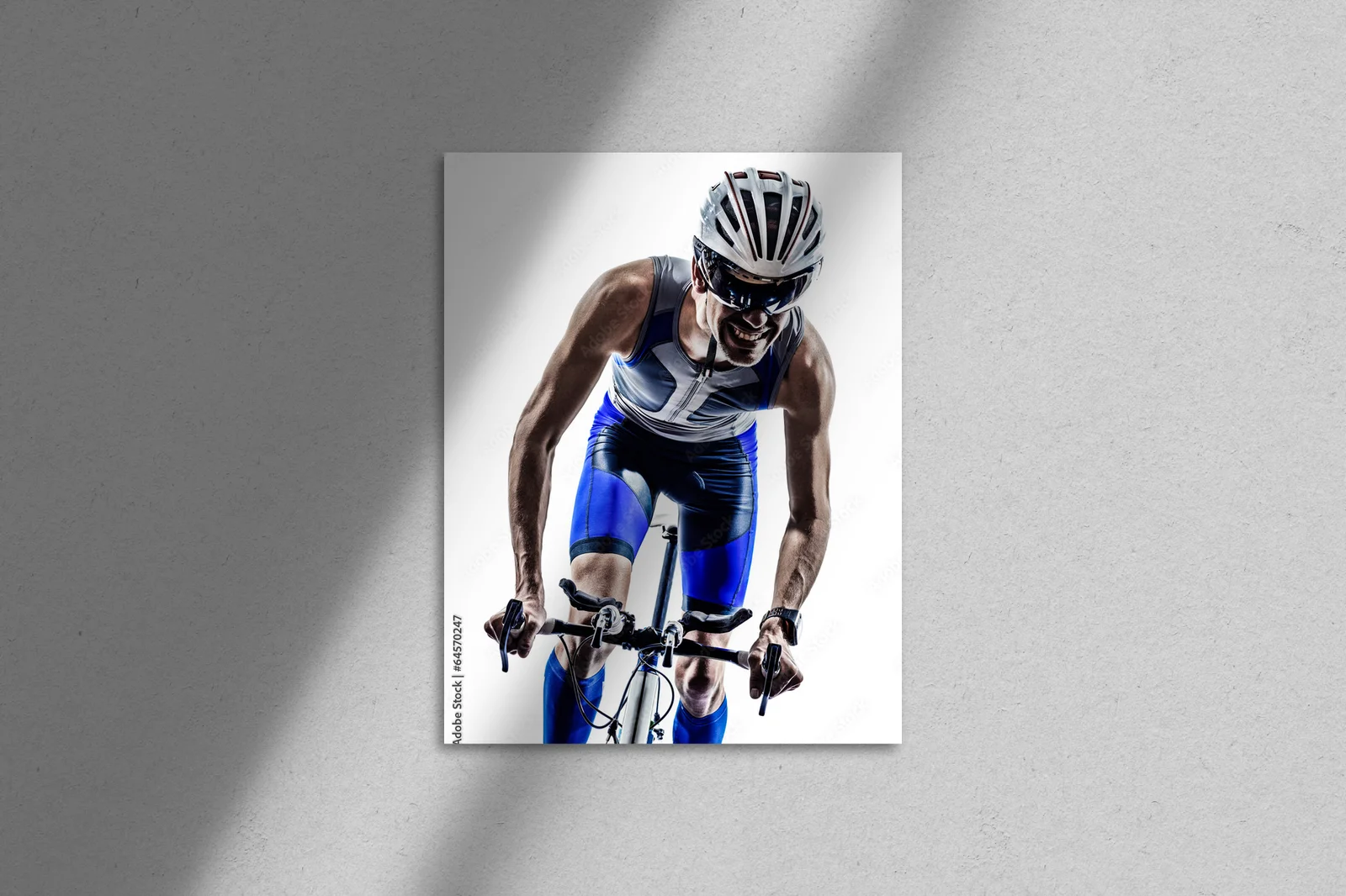 Pasja i determinacja triathlonisty w harmonijnych barwach
