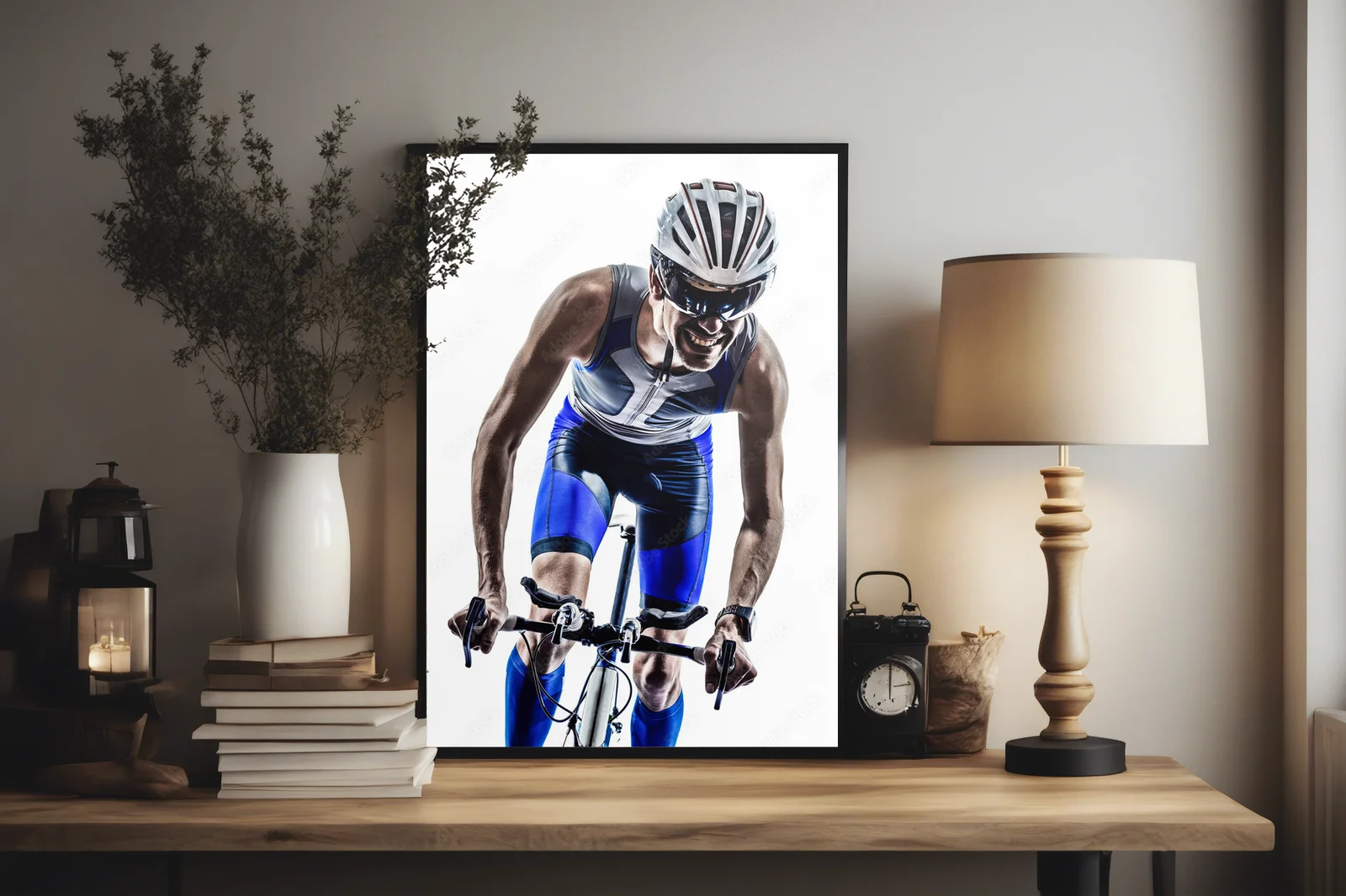 Pasja i determinacja triathlonisty w harmonijnych barwach