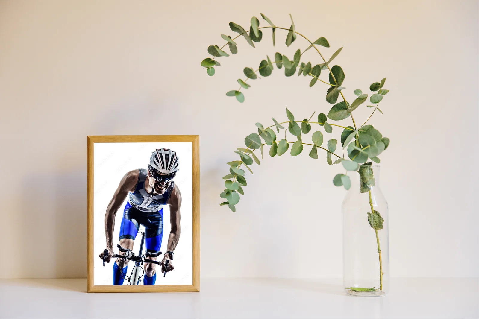 Pasja i determinacja triathlonisty w harmonijnych barwach