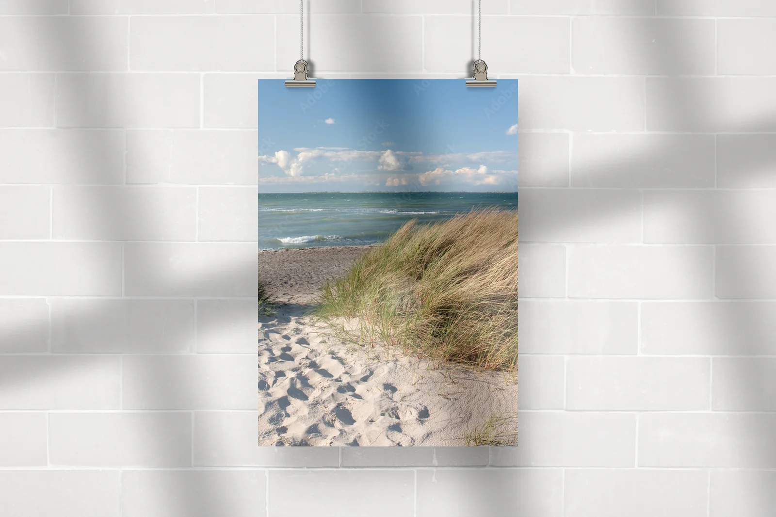 Błękitne Ścieżki Przez Duńskie Dune w Heiligenhafen