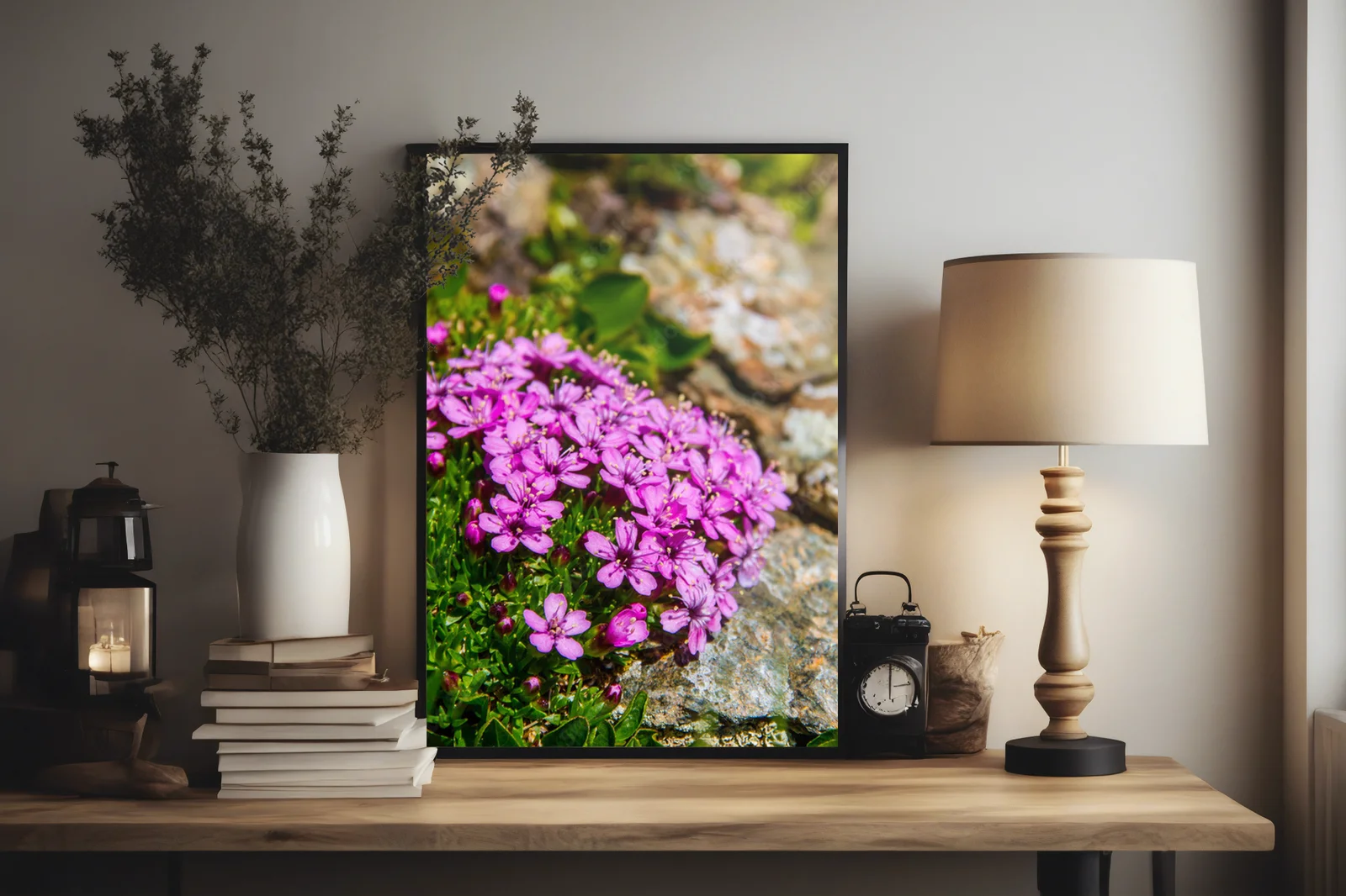 Botaniczny raj w odcieniach zieleni i purpury