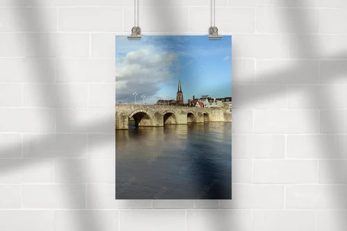 Majestatyczna Most Św. Serwacego w Maastricht