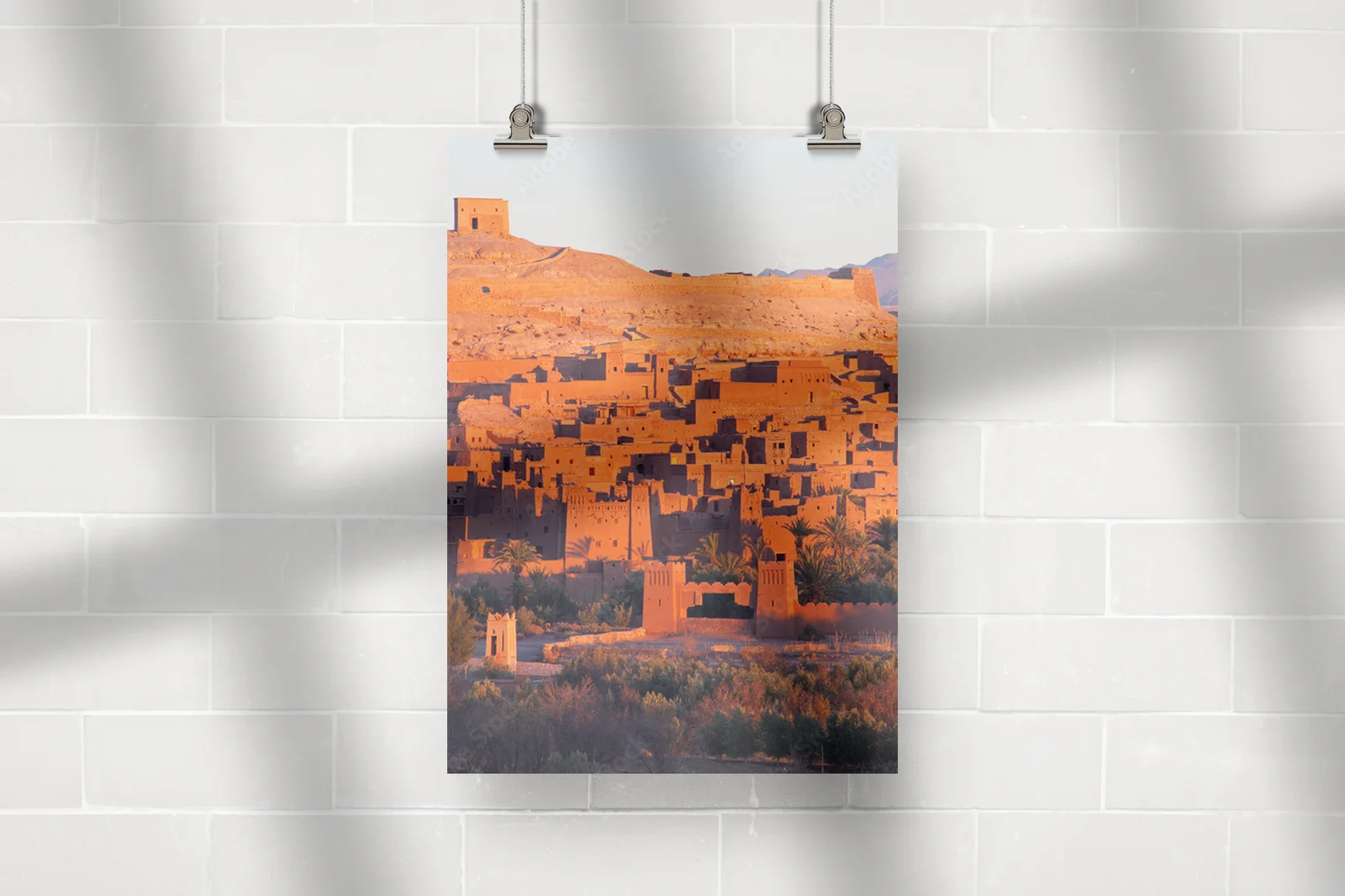 Magiczne światło Ksar Ait-Ben-Haddou o świcie