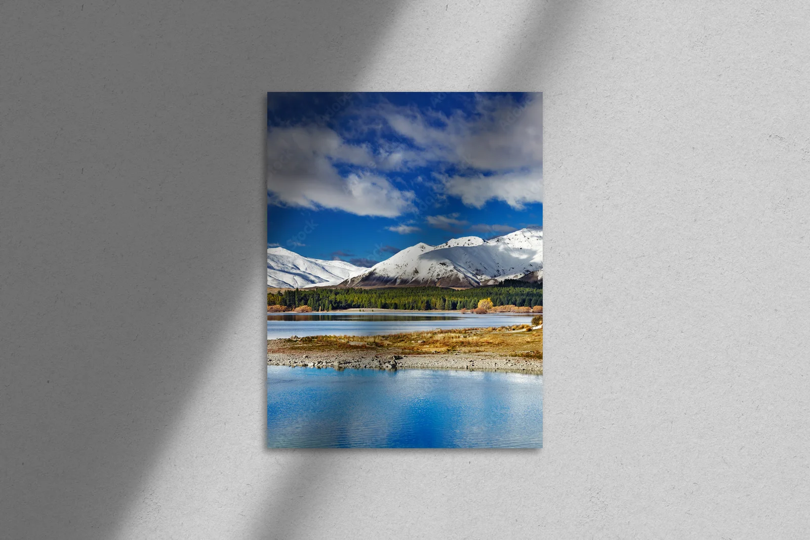 Cudowne jezioro Tekapo w majestatycznych barwach