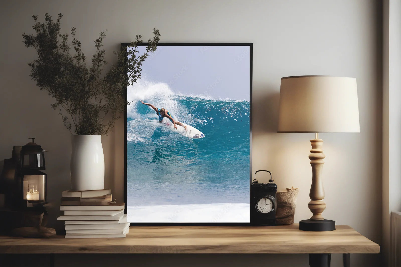 Rajski surfing na Malediwach w niebiańskich barwach