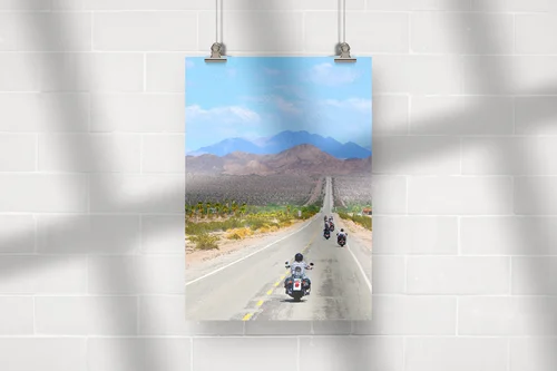 Przygoda na Route 66: Niebieska Odyssey Motorowa