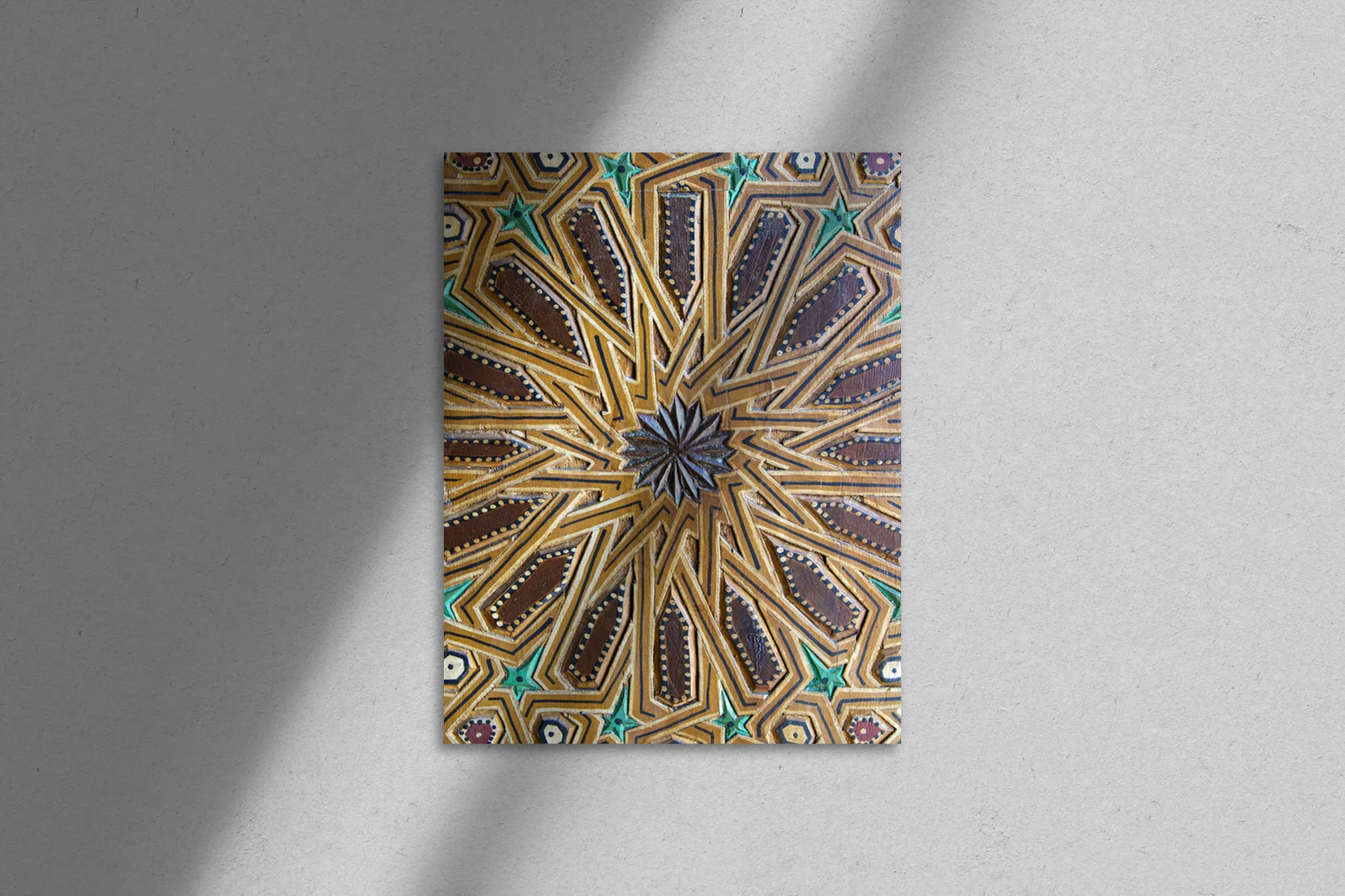 Marokańska elegancja w geometrycznych kształtach