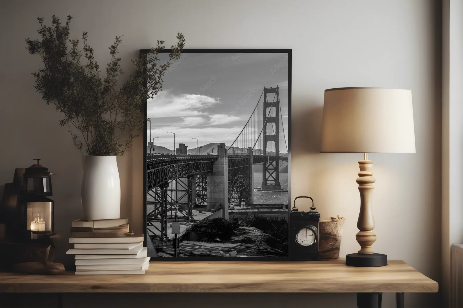 Zjawiskowa Gra Cieni: Most Golden Gate