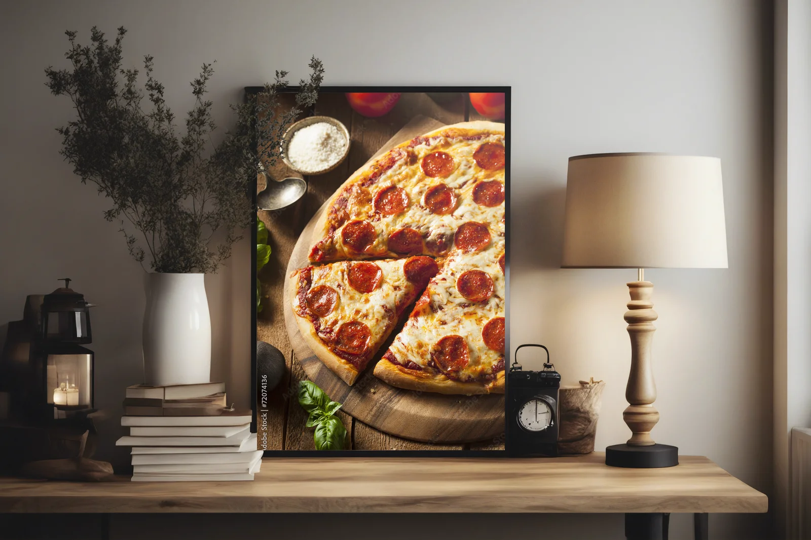 Wyrazista domowa pizza pepperoni na każdą okazję