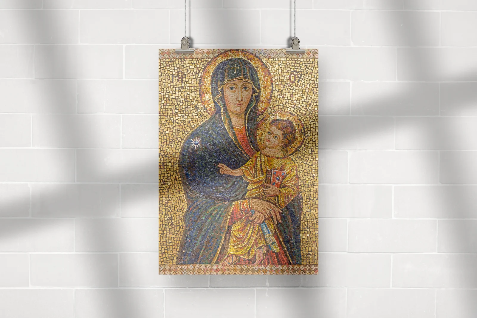 Niezwykła mozaika Matki Boskiej w Jerozolimie