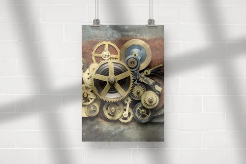 Clockwork: Industrialna elegancja w grunge'owym stylu