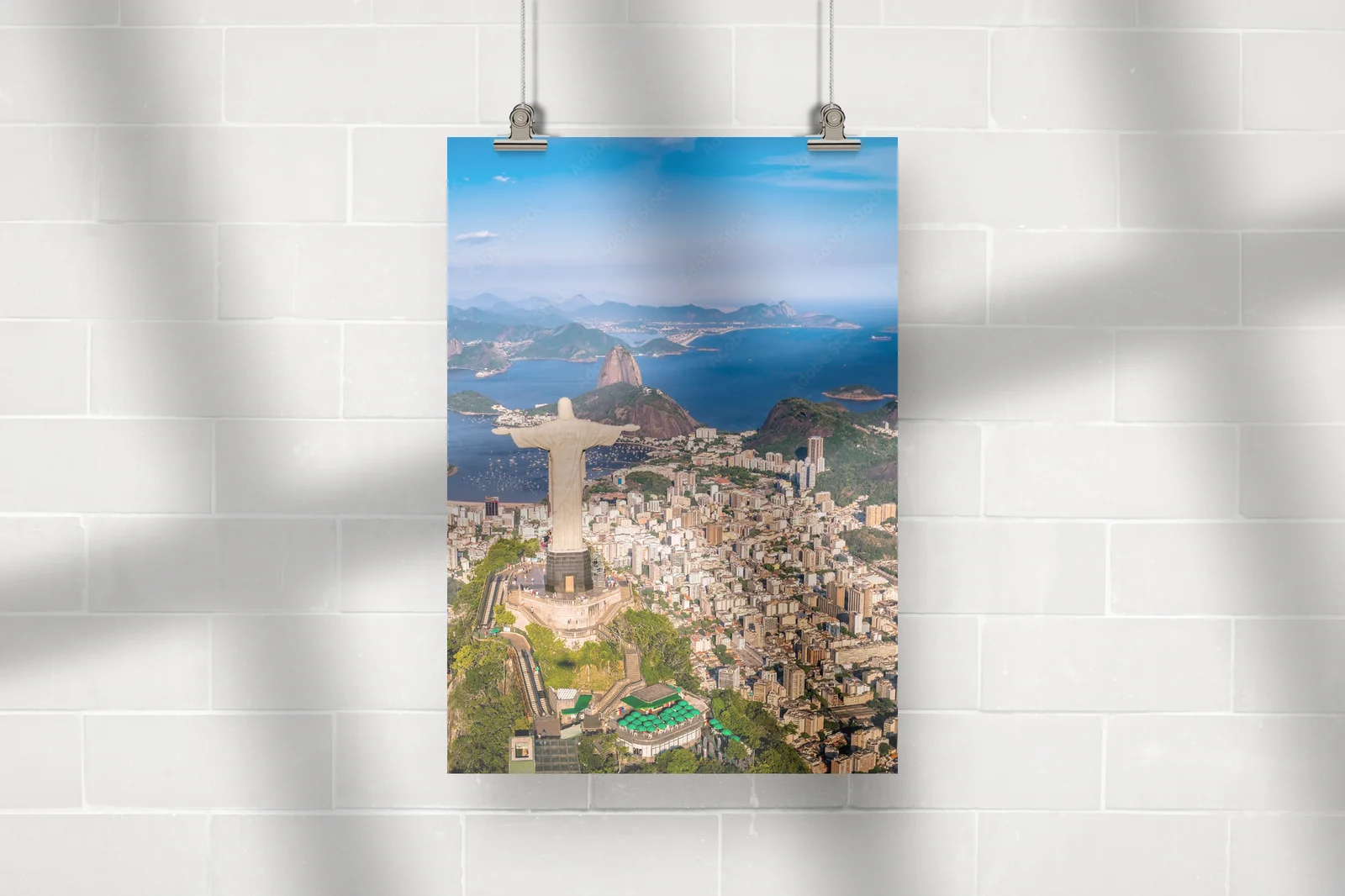 Niebiańskie widoki Rio de Janeiro w błękitnych tonacjach