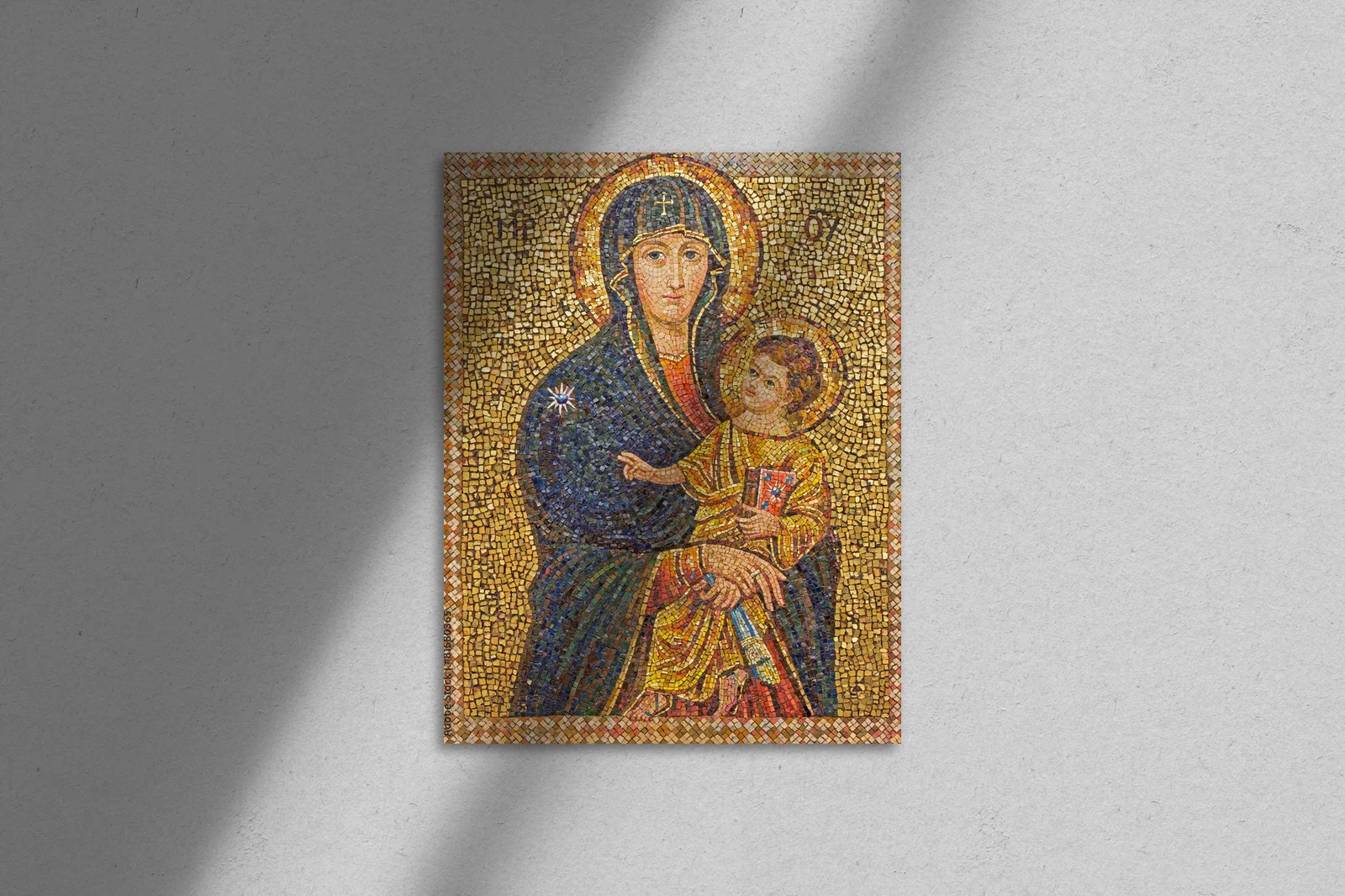 Niezwykła mozaika Matki Boskiej w Jerozolimie