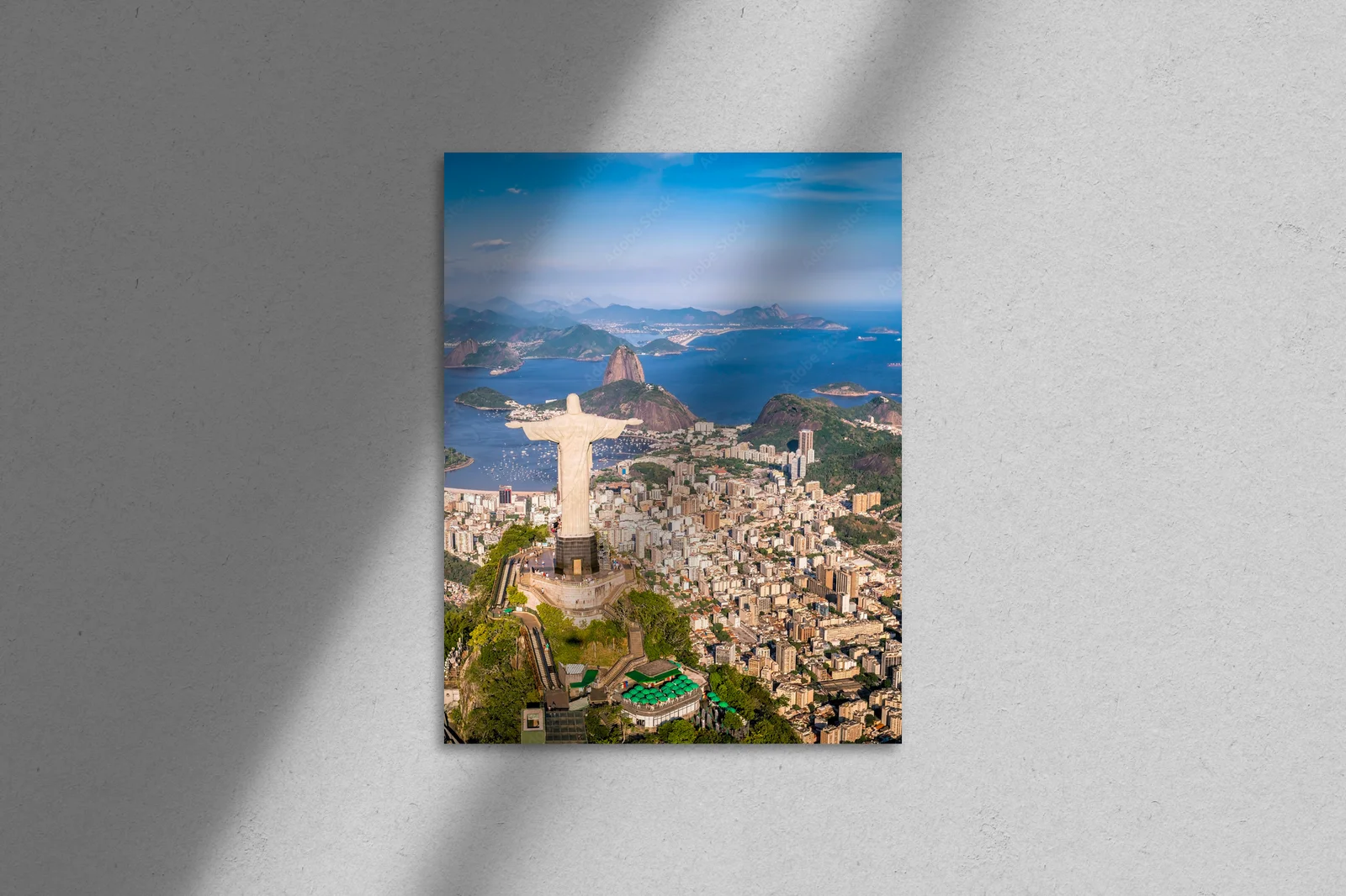 Niebiańskie widoki Rio de Janeiro w błękitnych tonacjach