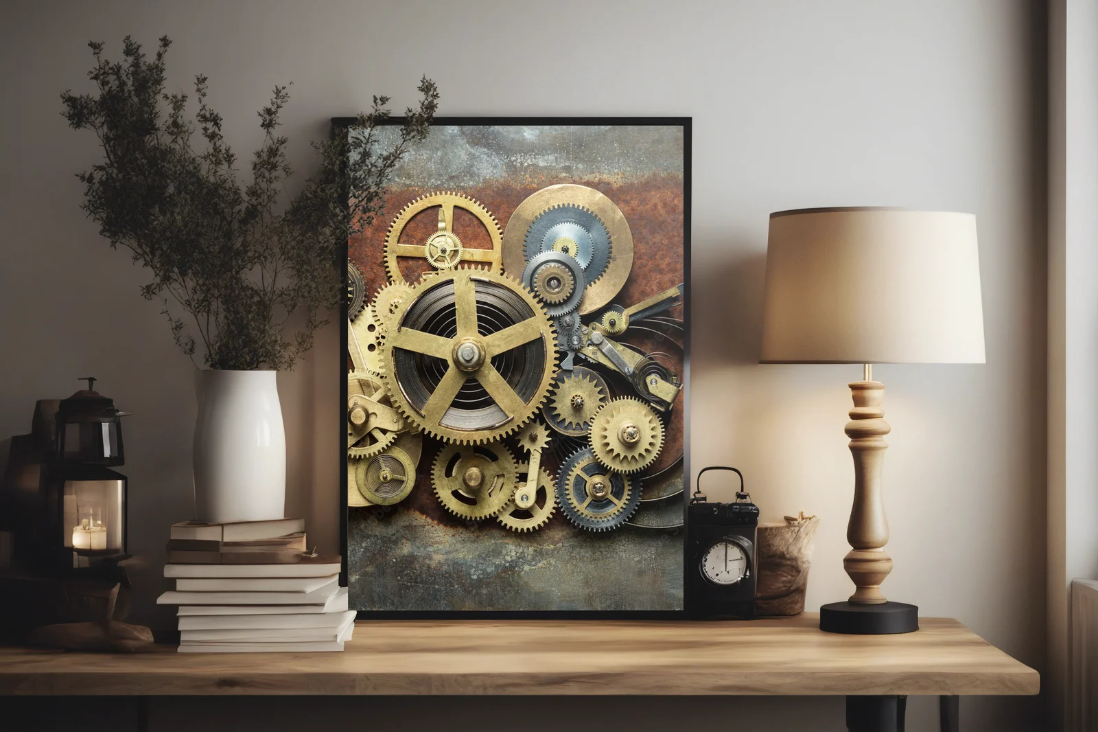 Clockwork: Industrialna elegancja w grunge'owym stylu