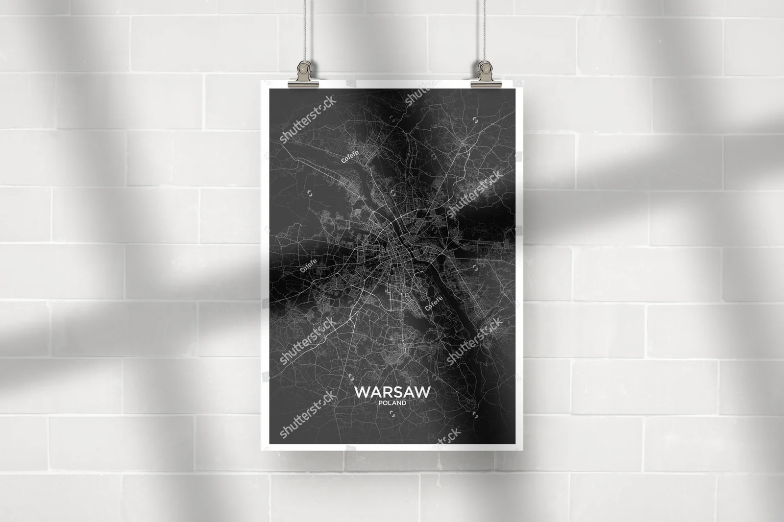 Warszawskie ulice w czerni i bieli