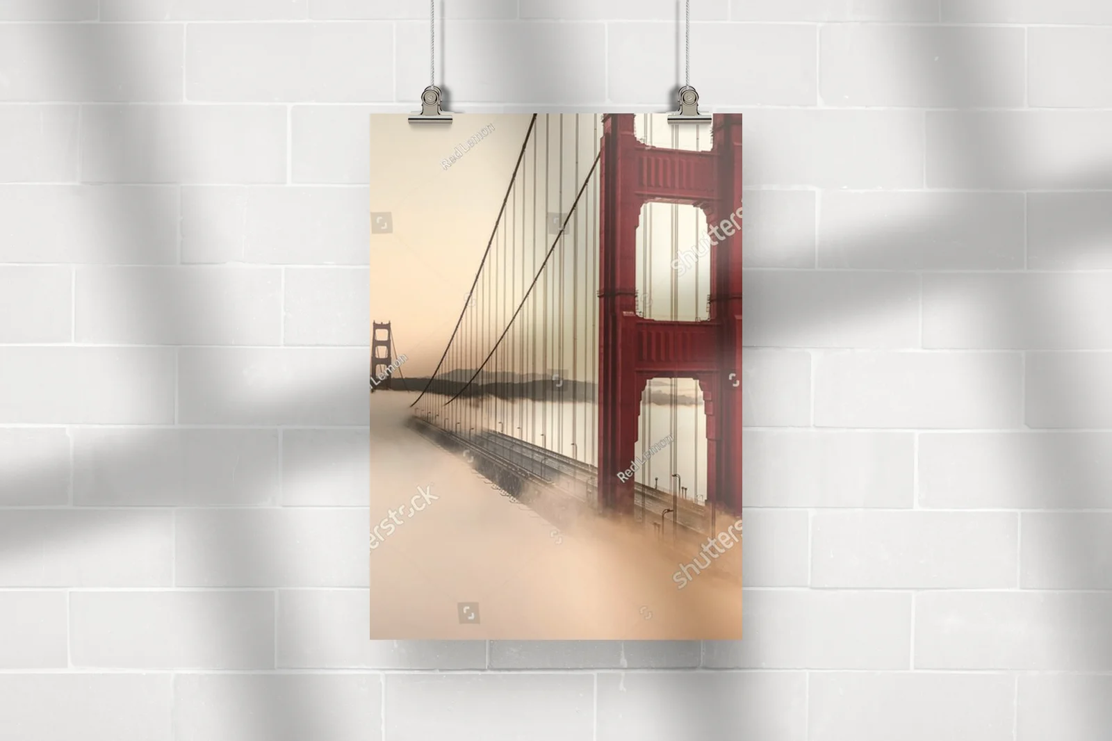 Majestatyczny wschód słońca nad Golden Gate