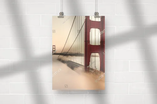 Majestatyczny wschód słońca nad Golden Gate