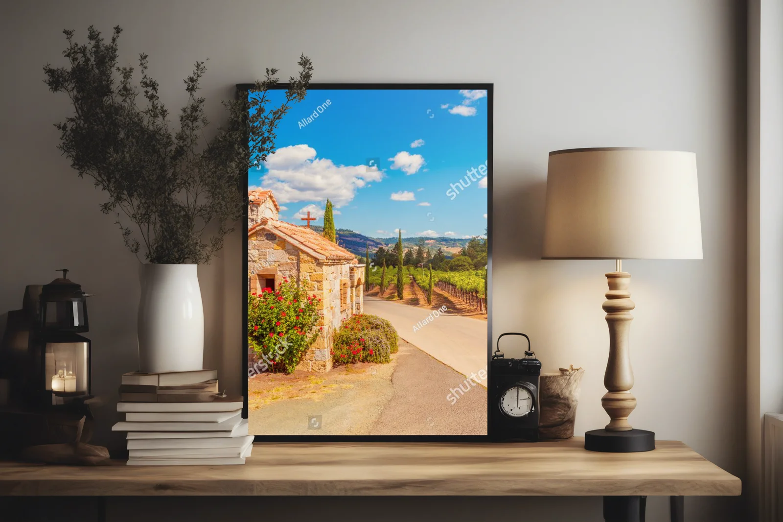 Idylliczna kaplica wśród winorośli Napa Valley