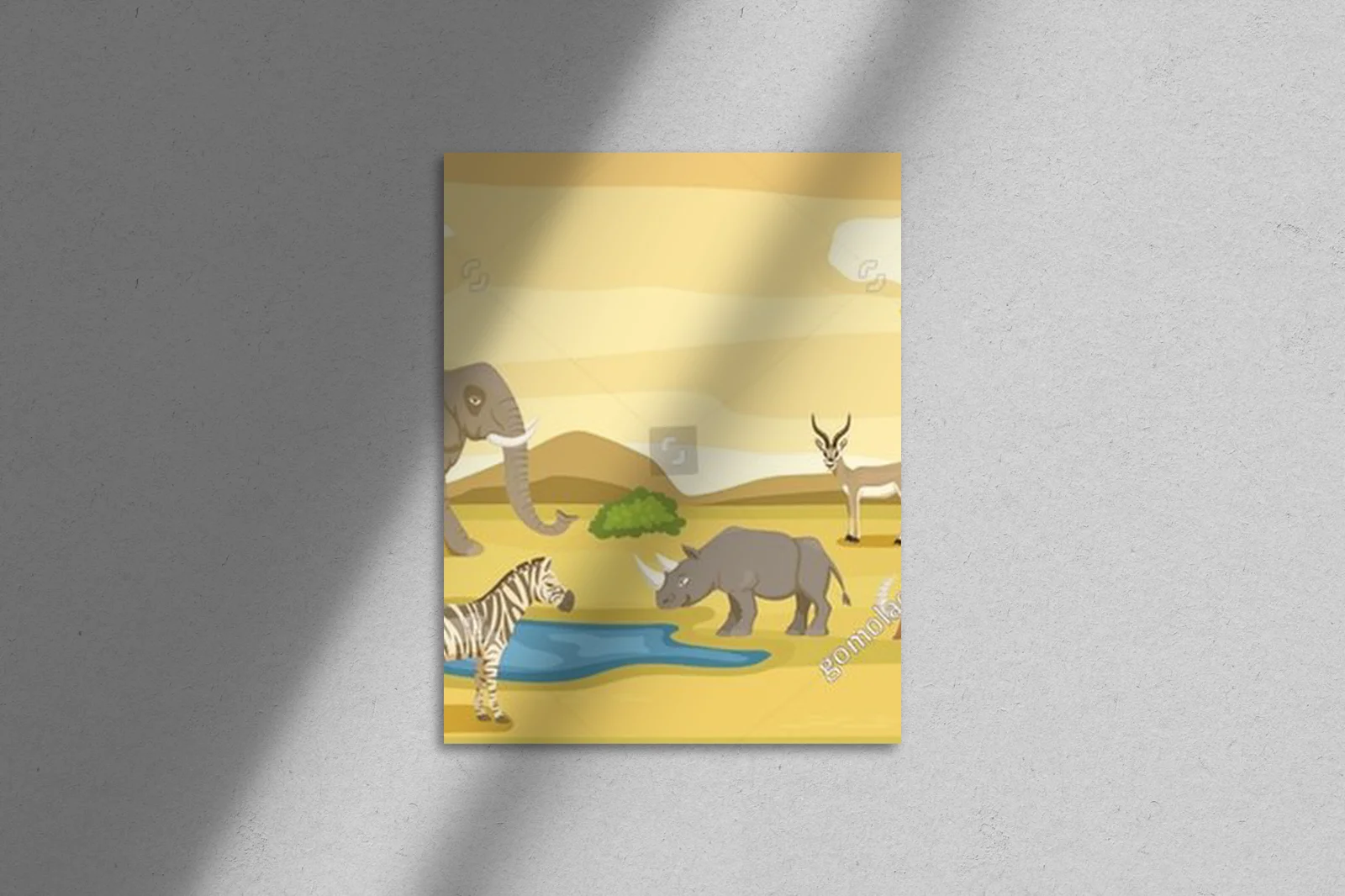 Safari na savannie: egzotyczne zwierzęta w kolorach Afryki