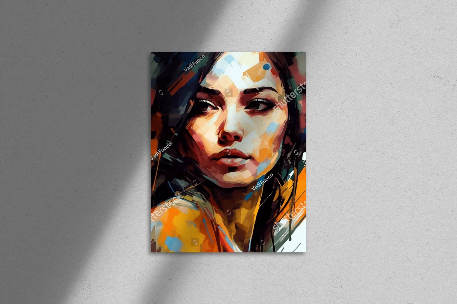 Zmysłowy portret młodej kobiety w pastelowych odcieniach