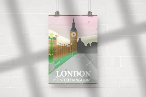 Retro podróż do Londynu z Big Benem