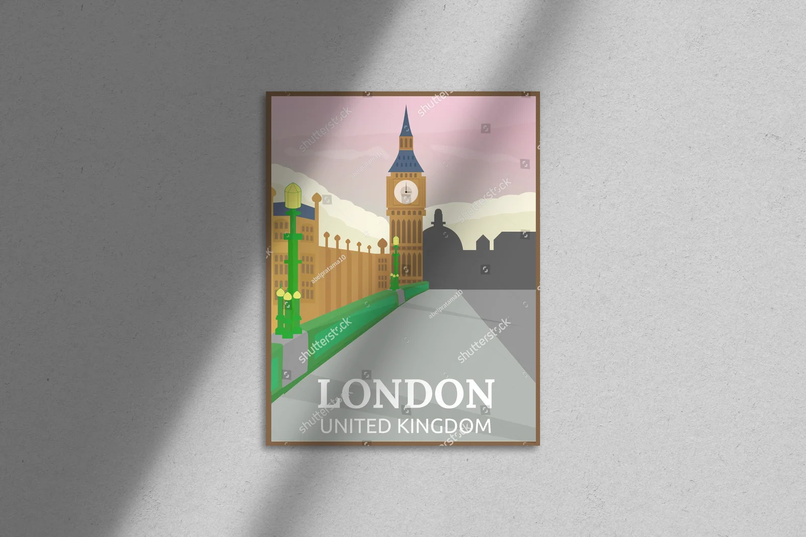 Retro podróż do Londynu z Big Benem