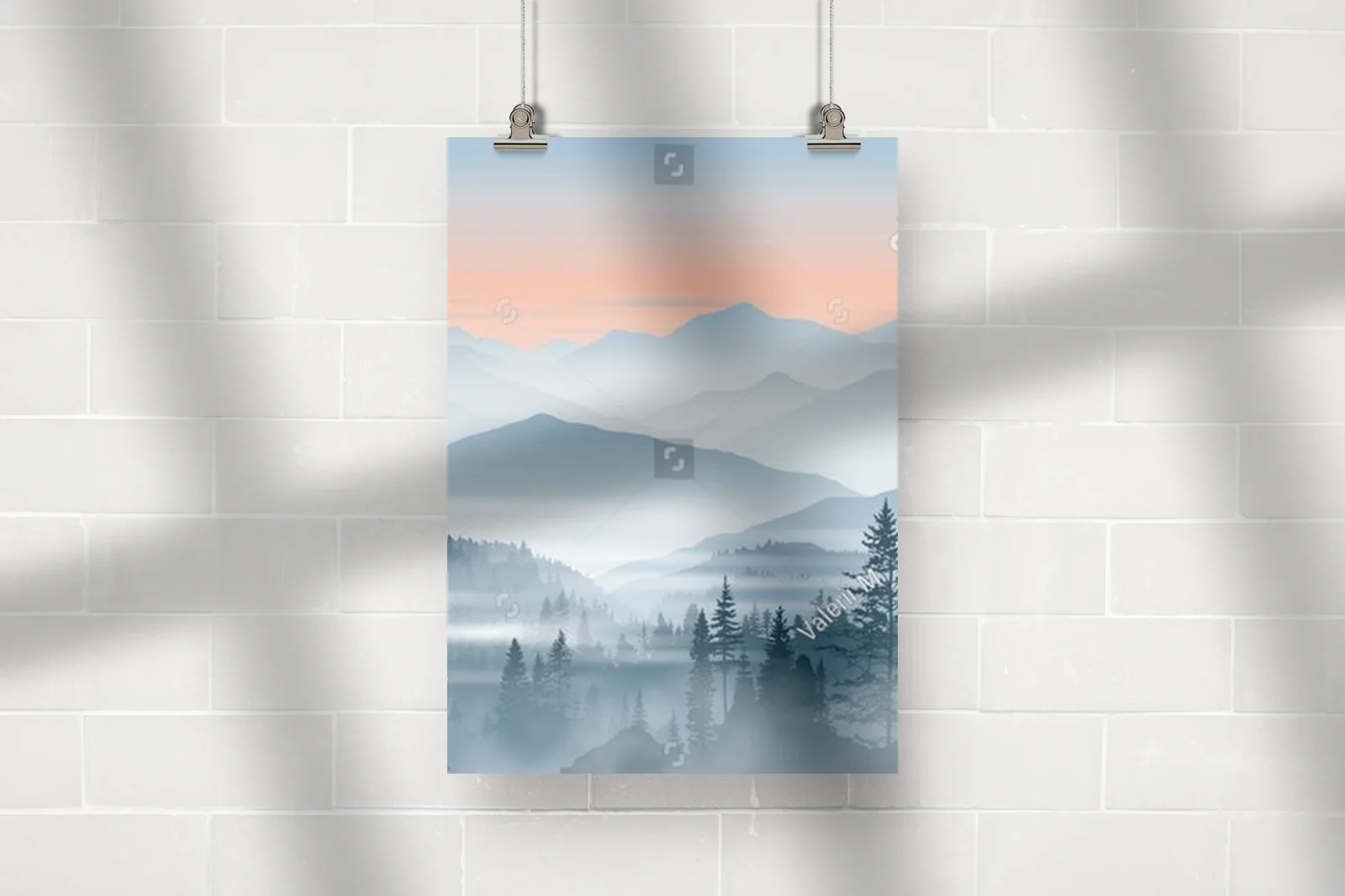 Aksamitne poranki górskich panoram